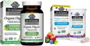 Garden of Life Dr Formulated Digestive Enzymes with Papain, Bromelain & Dr. Formulated Probiotics Organic Kids+ Plus Vitamin C & D - Berry Cherry