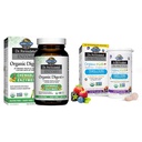 Livets have Dr. Formulerede fordøjelsesenzymer med papain, bromelain & Dr. Formulerede probiotika Organic Kids + Plus Vitamin C & D - Berry Cherry