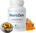 Nerve Support Supplement - 120 Capsules Measures 124; Powerful Blend of MSM, Alpha Lipoic Acid, B Vitamin & Gurkemeje til Support Nerve Sundhed, Funktion & Relief, Foreslåede 4 Kapsler en dag, GMP- Certified