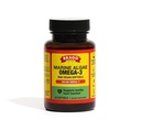 Bragg Omega-3 Supplement kapsler med DHA og EPA - 60 Vegan Softels - Sustainably- Sourced Marine Algae - understøtter øje og hjerne sundhed