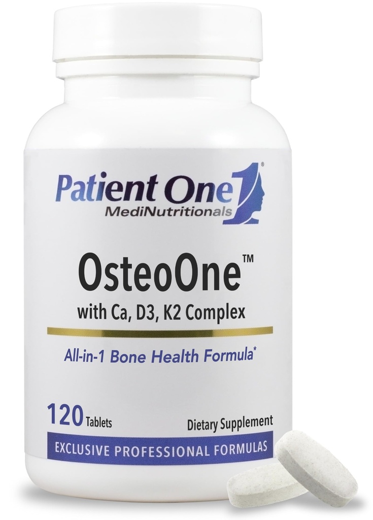 Patient 1 OsteoOne; supplement til støtte ben sundhed og kalciumabsorption *