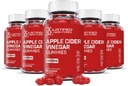 Justified Laboratories (5 Pack) Apple Cider Vinegar Gummies 1000MG ACV med Pomegranate Juice Beet Root B12 300 Gummys