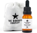 The Goodbye Company Organic Hæmorhoid Relief Serum - Natural Witch Hazel Treatment for Pain, Itch & Hævelse - Intern ekstern lindrende formel - Vegan, USA Made, 15ml