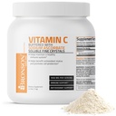 Bronson Buffered C-vitamin Pulver Ascorbinsyre Buffered med natrium Ascorbat Opløselige Fine krystaller - fremmer sund immunsystem og cellebeskyttelse - Kraftfuld antioxidant - 1 kilogram (2,2 Lbs)