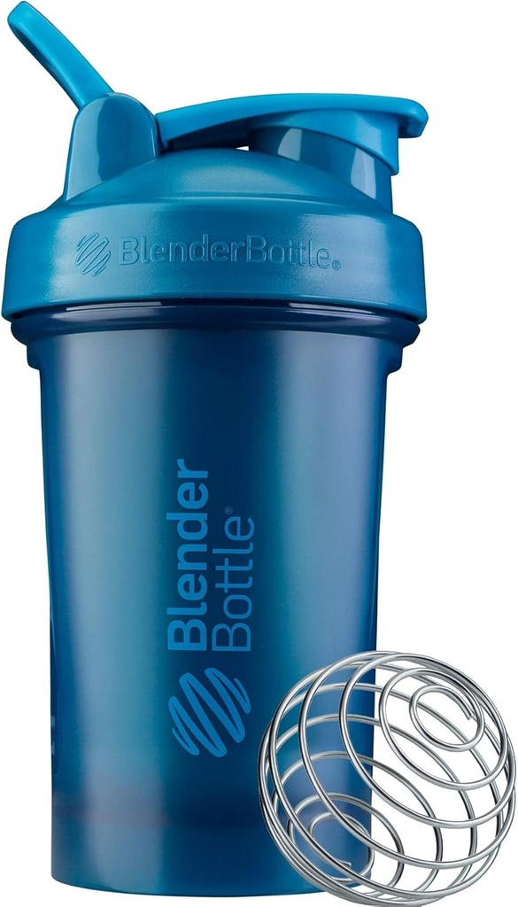 BlenderFlaske Classic V2 Shaker Flaske Perfekt til Protein Shakes og Pre Workout, 20-Ounce, Ocean Blue