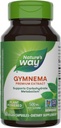 Nature 's Way Gymnema Premium Extract, Understøtter kulhydrat Metabolisme *, 500 mg per servering, Non- GMO Project Verified, 60 Vegan kapsler (Packaging May Vary)
