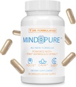 Fokus supplement til mental wellness, hjerne kosttilskud til hukommelse og fokus, søvn supplement til mænd og kvinder, beriget med ETAS, thiamin, B12 & mere, 30 kapsler / 30-dag forsyning...