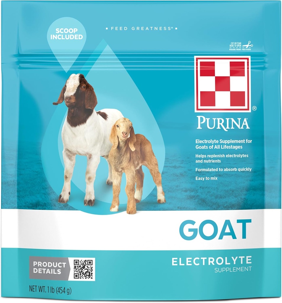 Purina ® Gedeelektrolyte til Geder i alle livsstadier