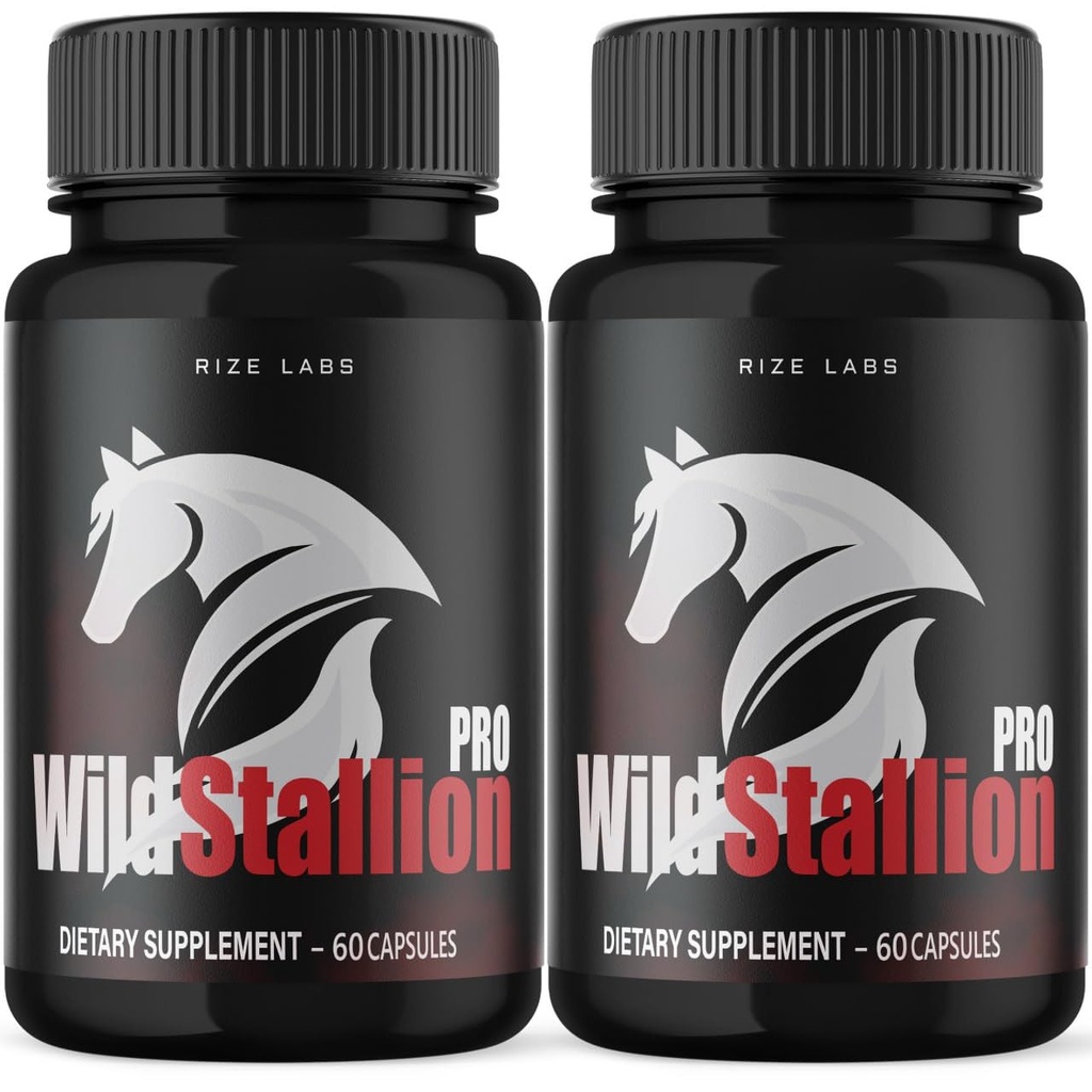 rize laboratorier Wild Hingst Pro Kapsler, Wild Hingst Pro for mænd, Wild Hingst Pro Performance Supplement Anmeldelser, Wild Hingst Pro Mand Support (120 Kapsler) (pakke af 2)