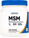 Nutricost Pure MSM Powder 500 Grams (Methylsulfonylmethan)