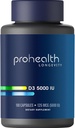 ProHealth D3 5000 IE (5000 IE, 100 kapsler)