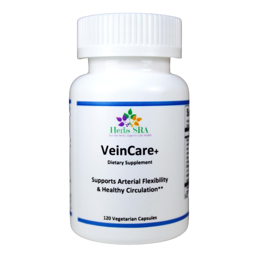 Naturlig støtte til sunde Veins - Rutin, Horse Chestnut, Grape Seed, Bilberry, Natokinase - fremmer Optimal Vein funktion - Circulation Support