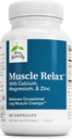 Terry naturligt muskelafslapning - supplement til støtte nervesystem, muskelafslapning & søvn - muskelafslappende supplement med calcium, Magnesium & ZInc - respiratoriske helbredskapsler - 60 kapsler