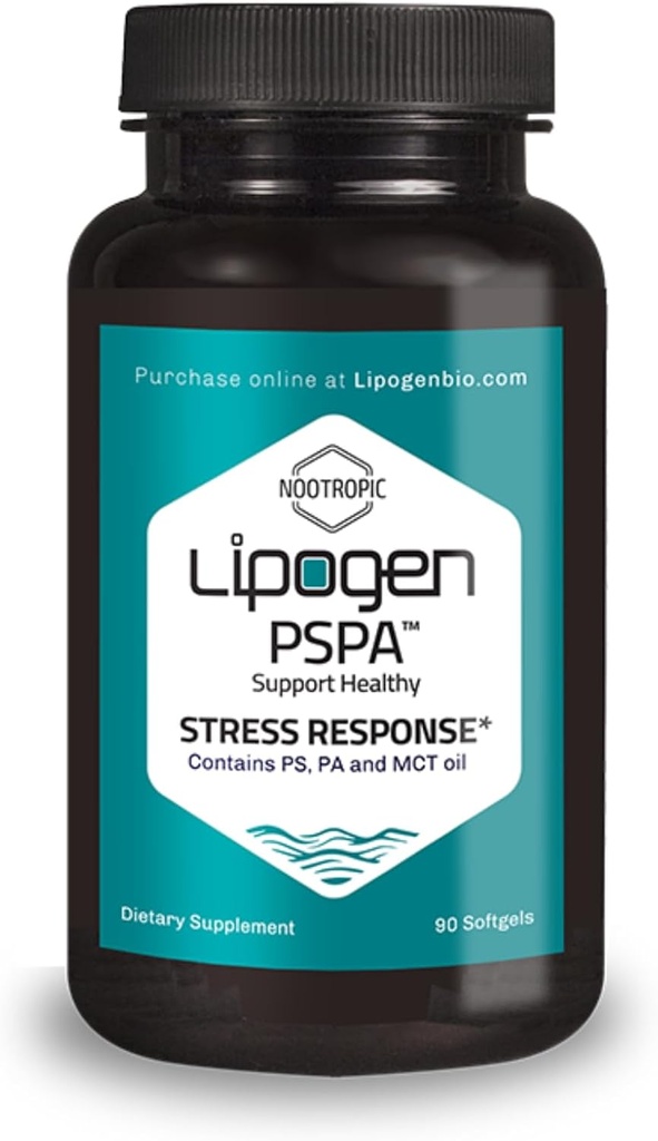 PSPA Stress Relief Supplement og Cortisol Manager Note 124; Holder dig rolig og afslappet; Support immunsystem