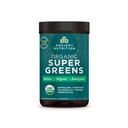 Ancient Nutrition Super Green Powder, Organic Superfood Powder med Probiotika Lavet med Spirulina, Chlorella, Matcha, og fordøjelige enzymer, 25 Servere, 7.05oz