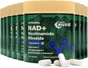 NAD Supplement, NAD Nicotinamide Riboside 900 Mg for Men and Women, Liposomal NAD+ Supplement with Nicotinamide Riboside, Resveratrol & Quercetin, Energy, Boost NAD+, 900 Capsules