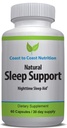 Sovestøtte supplement, 60 kapsler med L- Tryptophan, GABA, Kamille, Melatonin 10 mg + Proprietary Sleep Formel Blend. Sov bedre, Sov længere og vågn genopfrisket. 30 dages forsyning