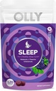 Olly Sleep Gummy, 3 mg Melatonin, L- Theanin, Kamille og Lemon Balm Ekstrakter, BlackBerry Flavor, 60 dages forsyning - 120 Greve