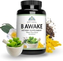 Optimal Health Systems B Awake Medic124; Super B Vitamin / Energy Blend & Whole Foods + enzymer & probiotika til Absorption Medic124; 90 kapsler