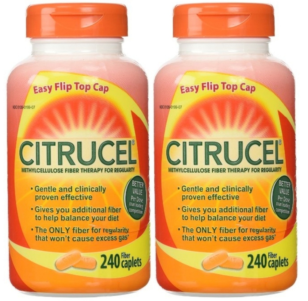 Citrucel Fiber Therapy, 240 Fiber Caplets (2 pakker)
