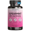 VINATURA Spearmint Leaf kapsler Supplement - Forbedret med DIM & Saw Palmetto, for Uønskede hår, kvinders sundhed & hud * USA Made & Testet * - 1380mg / servering, 60 kapsler (30 Servere)