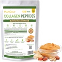 MariGold Grass- fed Collagen Peptider Pulver Jordnøddesmør 1LB - 100% Pure, Type I & III Bovine Hydrolyzed Collagen, Non- GMO, Hormonfri, Soy Free, Gluten Free, Dairy Free, Keto- Friendly