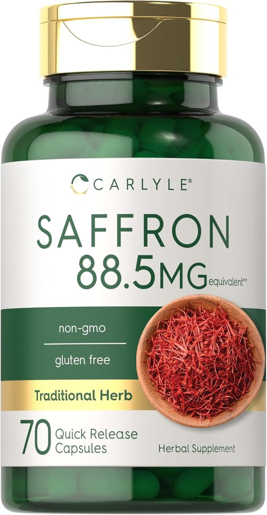 Carlyle Saffron Extract Supplement 88.5mg