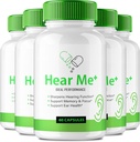 Hør mig + Tinnitus Relief for Ringeører Kapsler, HearMe + Ear Health Supplement, HearMe Plus - Maksimal styrke, HørMe Plus Advanced Support Formula Anmeldelser (5 Pack)