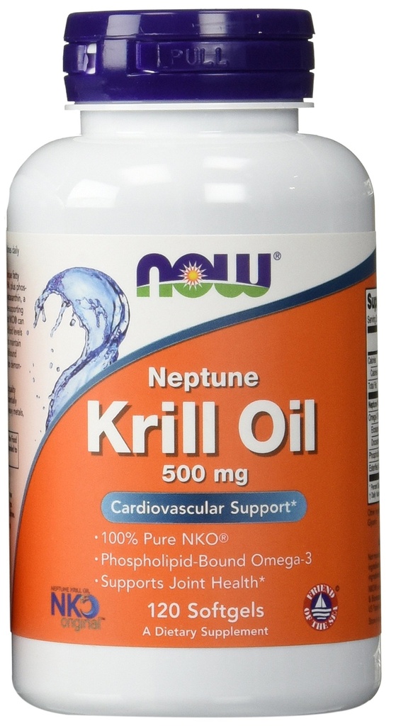 Nu fødevarer Neptun Krill Oil 500Mg (2-pack) 120 softgels