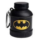 Smartshake Justice League Whey2Go Batman Protein Powder Container 50g - BPA Free Shaker flaske tragt til Whey Protein Powder - 110ml, DC Comics Batman