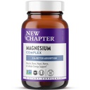 Nyt kapitel Magnesiumkompleks Supplement, 325mg med Magnesiumglycinat + Sea- Sourced + Gæret Former for Hjerte, Knogler, Nerve, Muskel & Cellular Energy, 100% Vegan, 60 tabletter