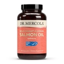 Dr. Mercola Wild fanget Alaska Salmon Oil, 30 Servere (90 kapsler), Omega- 3s, Kosttilskud, Understøtter sund hjerne & kognitiv funktion, Non-GMO, MSC Certificeret