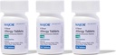 MAJOR 4 Mg Allergi tabletter - Chlorpheniramin Maleate 4-timers Allergi medicin - Antihistamin for lindring af nysen, Itchy Watery Eyes, Itchy Throat, og Runny Næse - 100 Greve (3 Pack)