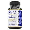 Premier Research Labs Premier Bone Health - Bone Health Vitaminer, Knoglestyrke supplement til kvinder & mænd, Calcium tillæg med vitamin K2, sund benstøtte - 90 kapsler