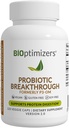 Bioteknologier Probiotisk Breakthrough - Lactobacillus Plantarum OM Probiotika & Prebiotika Health Supplement for Gut, fordøjelse & immunforsvar Probiotika til kvinder Mænd Elderly- 120 Veganske kapsler