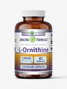 Amazing Formulas L- Ornithin Supplement Note 124; 1500 Mg Per Serving Note 124; 250 Veggie Kapsler