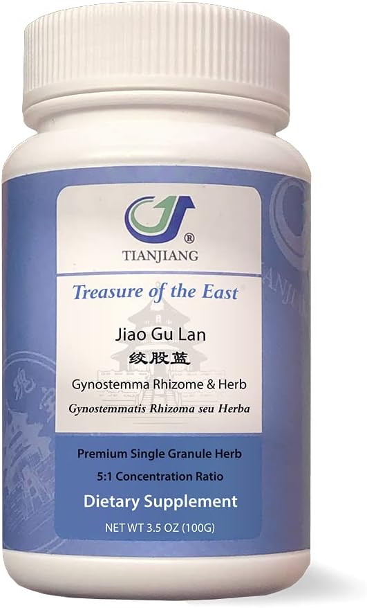 Treasure of the East, Gynostemma Rhizome & Herb - Jiao Gu LAN (5: 1 Concentrated Herbal Extract Granules, 100g)