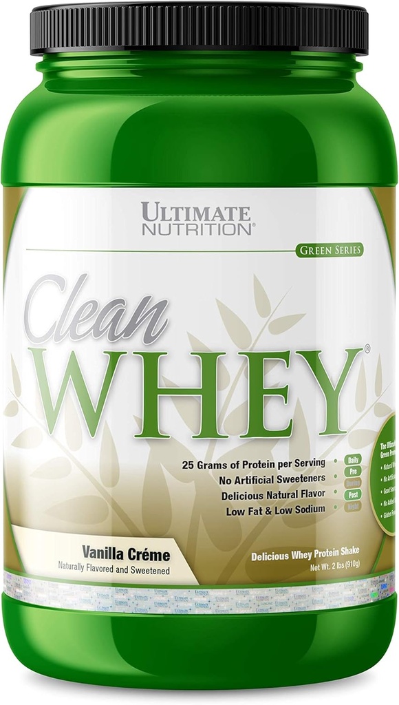 Ultimate Nutrition Clean Whey Protein Blend, Vanilla Créme