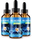 NutraRize (pakke af 3 Nu Nerve Drops, Nerve Health Support, All Natural Potent Supplement, Ernæringsformel for sund nervevækst, Official Blood Liquid Drops Anmeldelser (90 Servere)