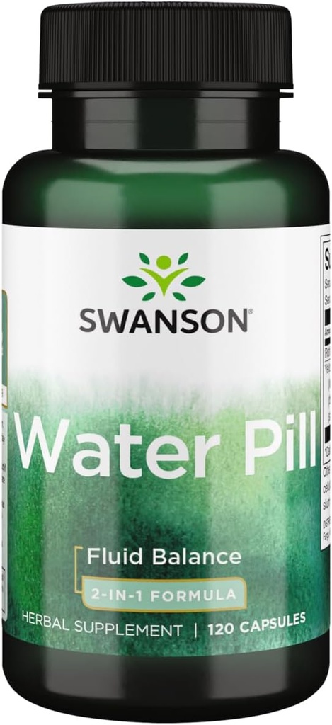 Swanson Super- Strength Water Pill 20 Milligram 120 Kapsler