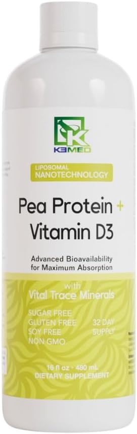 Nanonutrition Pea Protein + D3-vitamin 124; Liposomal Nanotechnology