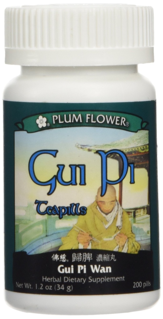 Plumflower CHINESE TEA Gui Pi Wan, 200 CT