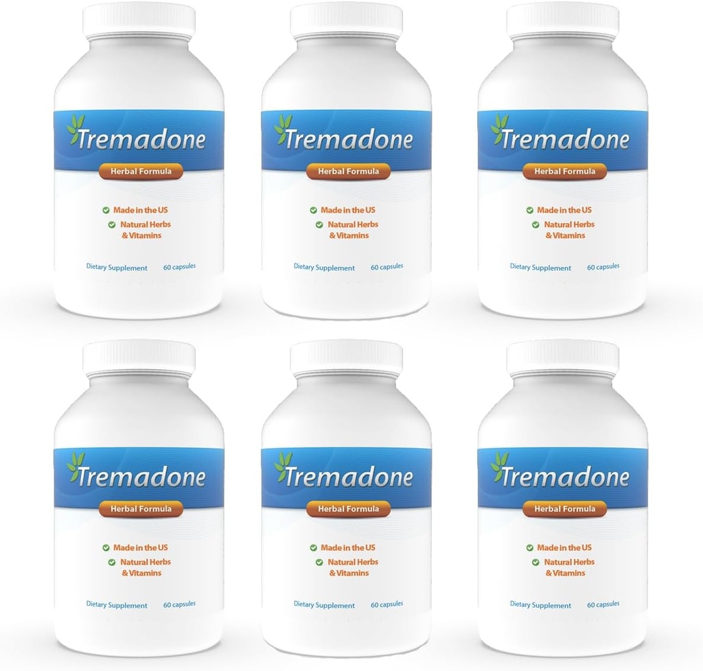 Væsentlige Tremor Relief supplement til hånd, arm, hoved, ben, fødder og krop Tremor og shaking - alle naturlige, Gluten fri, Dairy fri af Nutriganix (6)