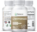 L- Tryptophan 250 mg, 90 Veg kapsler - supplement til rolig søvn & afslapning