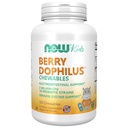 Now Foods Supplements, BerryDophilus ™ med 2 Millioner, 10 Probiotiske Strops, Xylitol Sødet, Strain Verified, 120 Chewables, emballage kan variere
