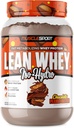 Musclesport Lean Whey Revolution ™ Protein Powder - Whey Protein Isolate - Low Calorie, Low Carb, Low Fat, Incredible Flavors - 25g Protein per Scoop (2LB, Chokolade Peanut Butter)