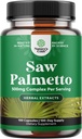 Extra Strength Saw Palmetto Extract - Advanced Herbal Complex for Hair Health and Urinary Support with Plant Steroler & Flavonoider - Potent Herbal Supplement med 500mg per servering - 100 kapsler