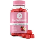 Flad Tummy Apple Cider Vinegar Gummies, 60 Greve - ACV Gummies, Detox, Support Gut Health - Vegan- Friendly, Ikke-GMO - Beet og Pomegranate Superfood Powders, Vitaminer B6, B9 & B12