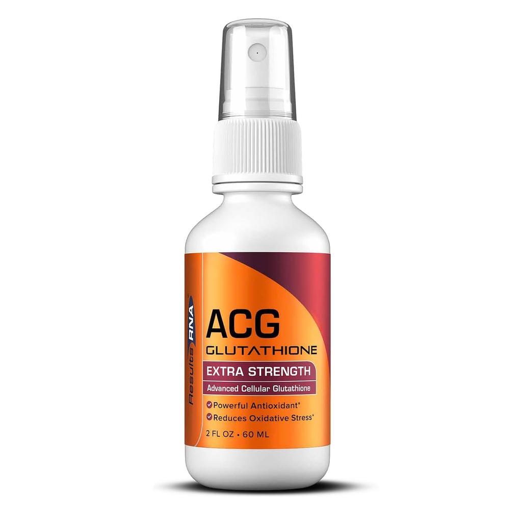 Resultater RNA - ACG Glutathione ekstra styrke immunboost - kraftfuld antioxidant & immunboost formel i en stor smagsprøve. Anbefalet af Læger Worldwide (2 oz)