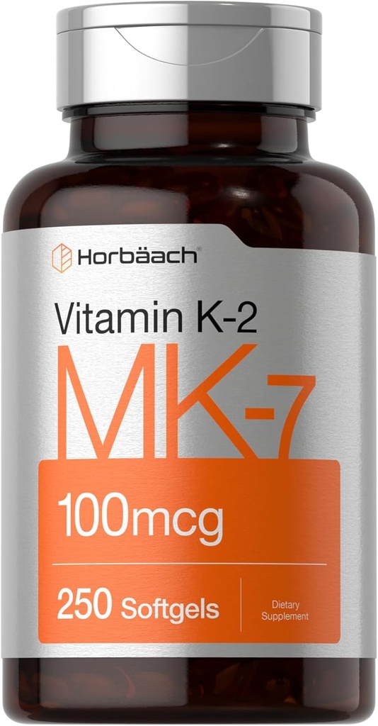 Horbäach Vitamin K2 MK7 100mcg